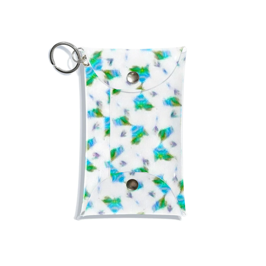 【ホラー専門店】ジルショップの絵画風さわやかグリーン Mini Clear Multipurpose Case