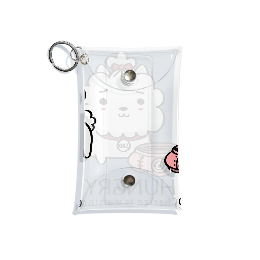 イラスト MONYAAT のCT03　ハングリー♪チャリゾー Mini Clear Multipurpose Case