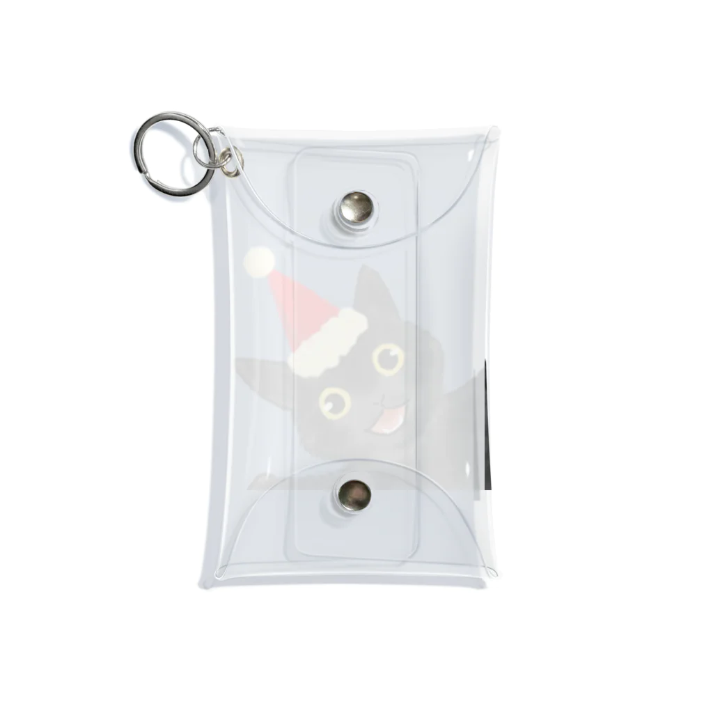 SHOP ベアたんの黒猫のやまとくん Mini Clear Multipurpose Case