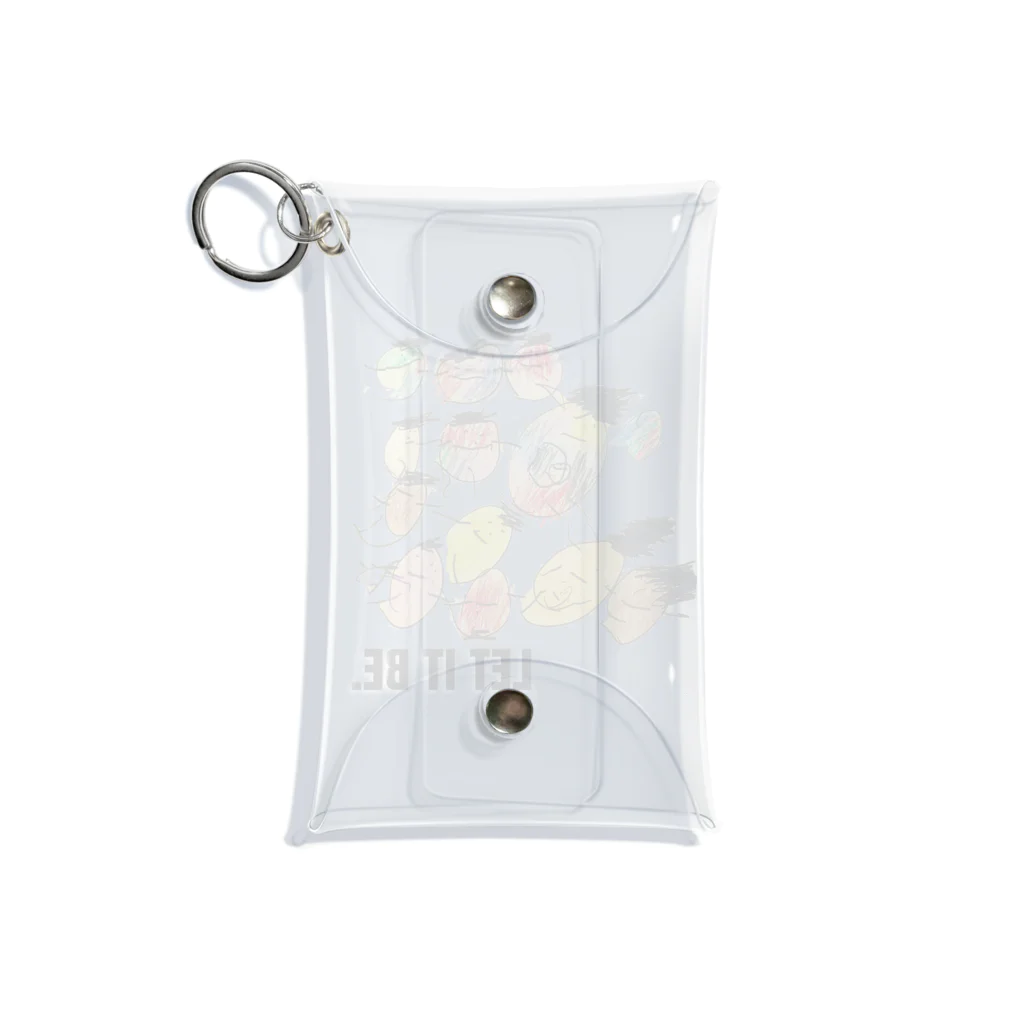 EMMA画伯のLET IT BE. Mini Clear Multipurpose Case