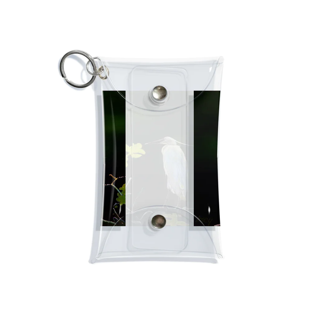 Isseyの白鷺 Mini Clear Multipurpose Case