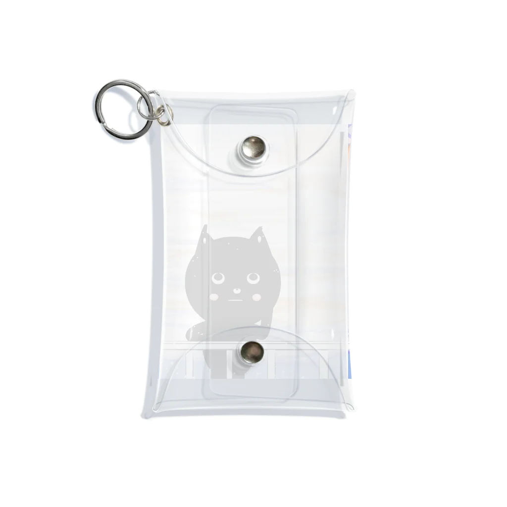 にゃーころの夜明けとにゃーころ Mini Clear Multipurpose Case