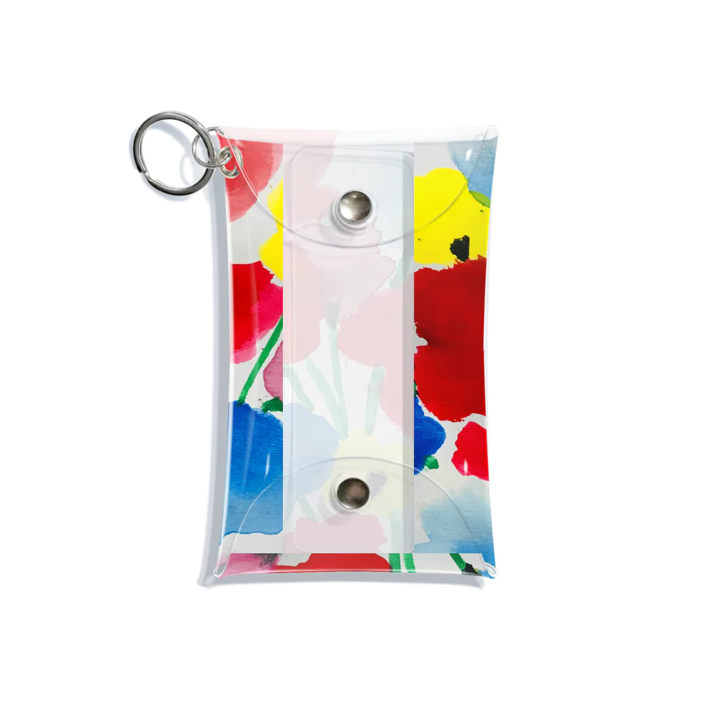 ❃𝕞𝕒𝕣𝕚𝕟𝕒❃のflower Mini Clear Multipurpose Case