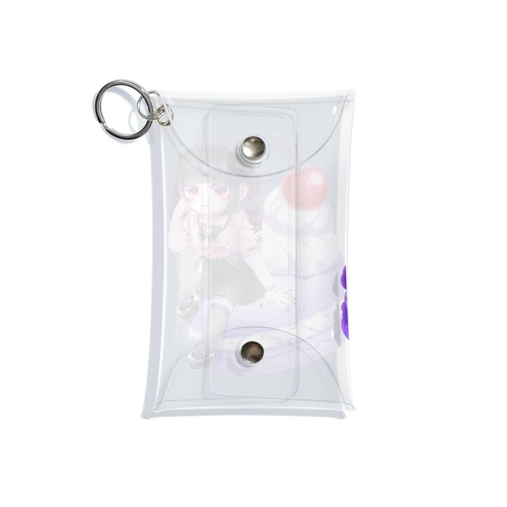 来世の林檎しゃん の美味しく食べてね Mini Clear Multipurpose Case