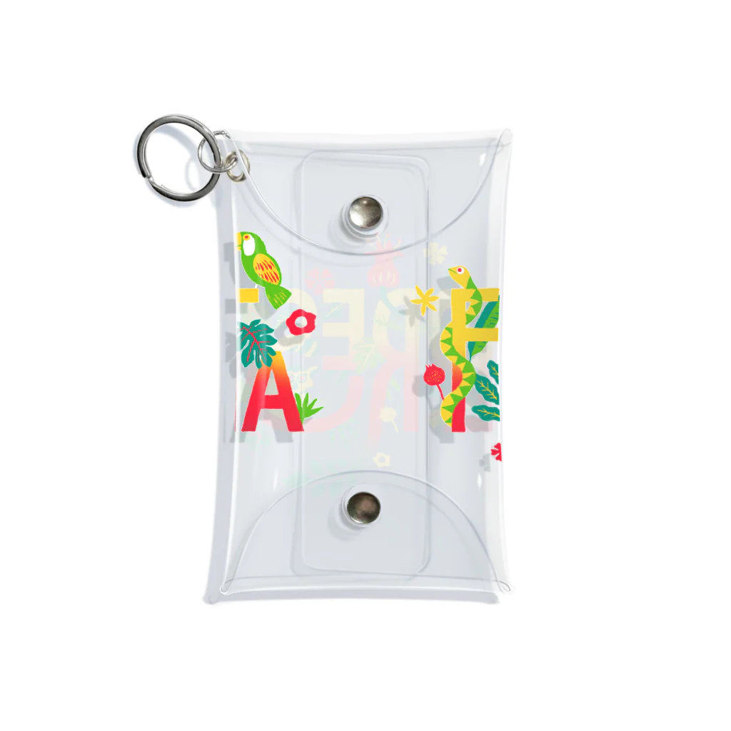 IZANAMI by Akane YabushitaのLa Floresta（背景透明） Mini Clear Multipurpose Case