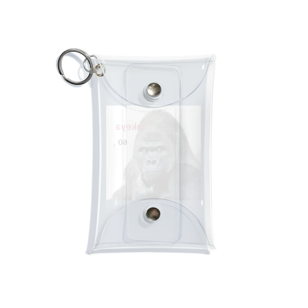 santa_のごりら Mini Clear Multipurpose Case