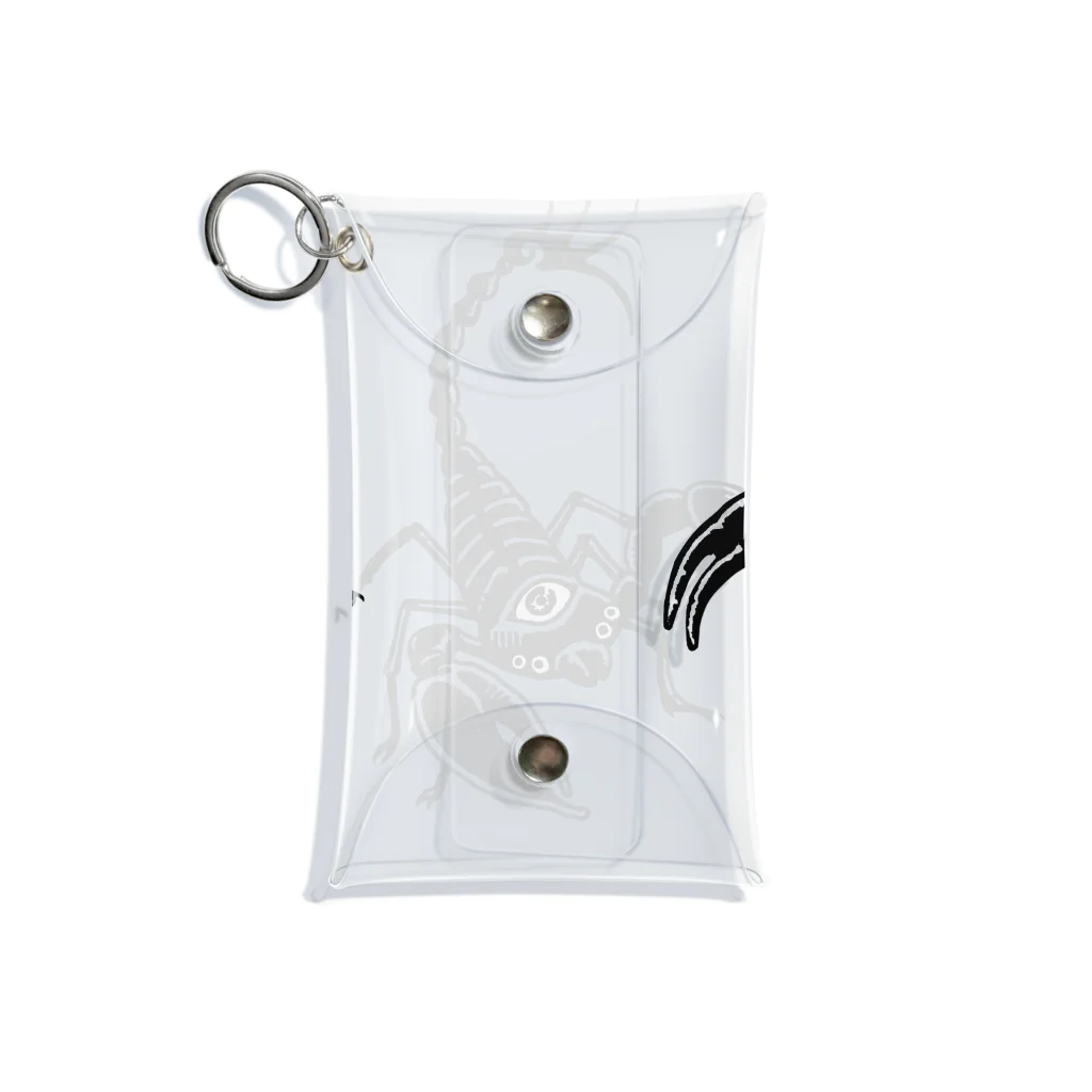 Alba spinaの蠍 Mini Clear Multipurpose Case