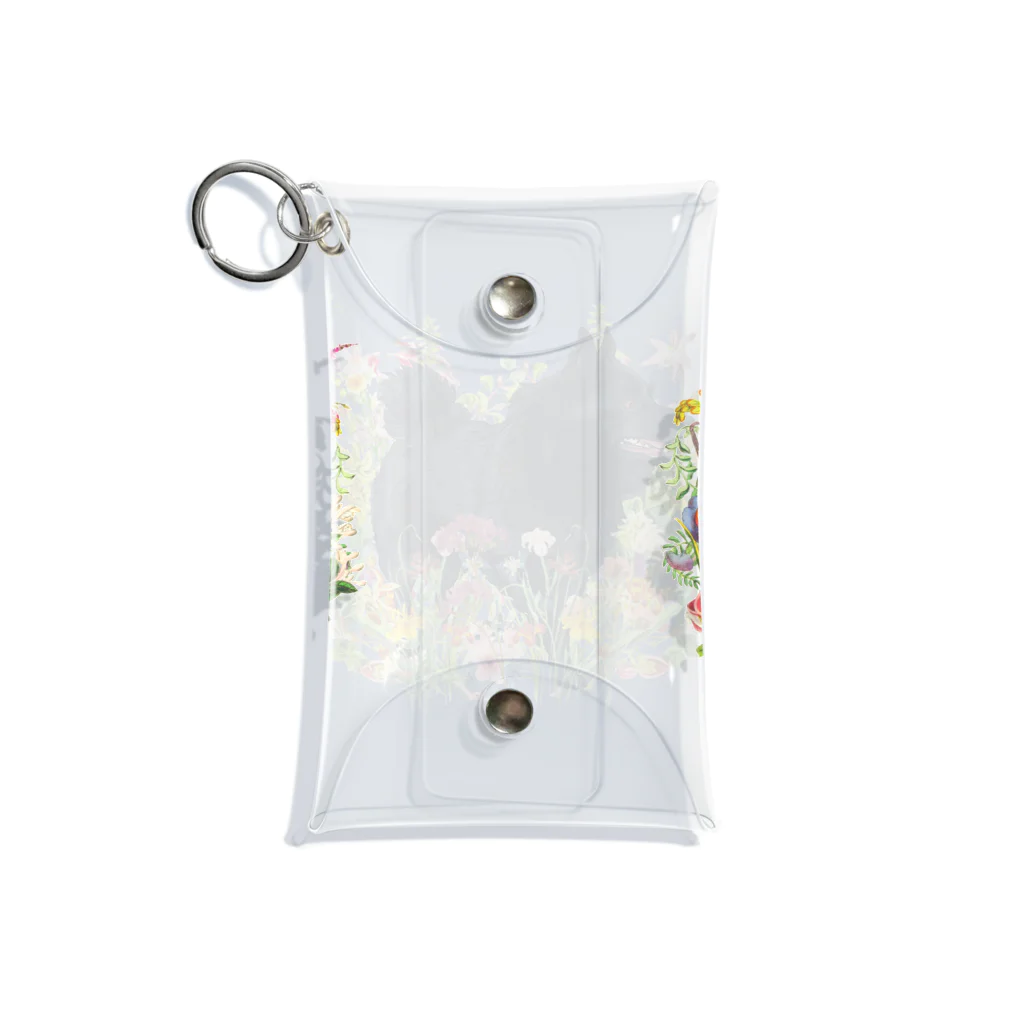 Doggie Freaksのお花畑のスキッパーキ Mini Clear Multipurpose Case