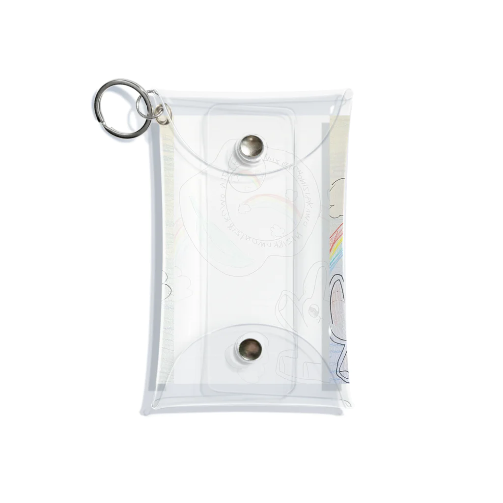 sayahartのNIJIとKUMO（momokaシリーズ） Mini Clear Multipurpose Case