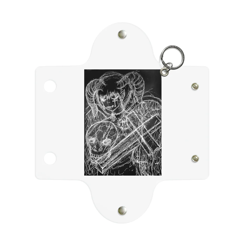 PURIN Deathの悪魔Devil boy  Mini Clear Multipurpose Case