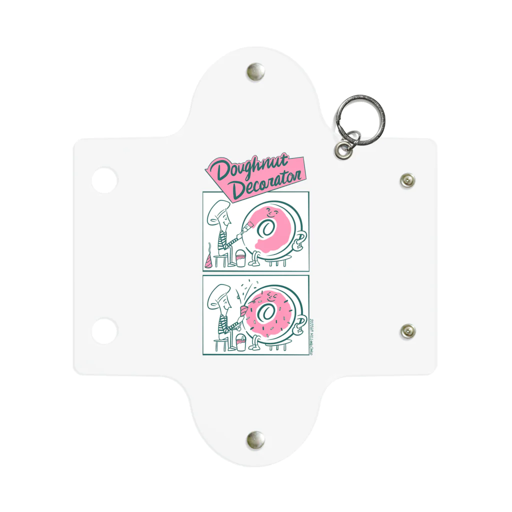 Cookie Cartoon Clubの20220611_doughnut decorator Mini Clear Multipurpose Case