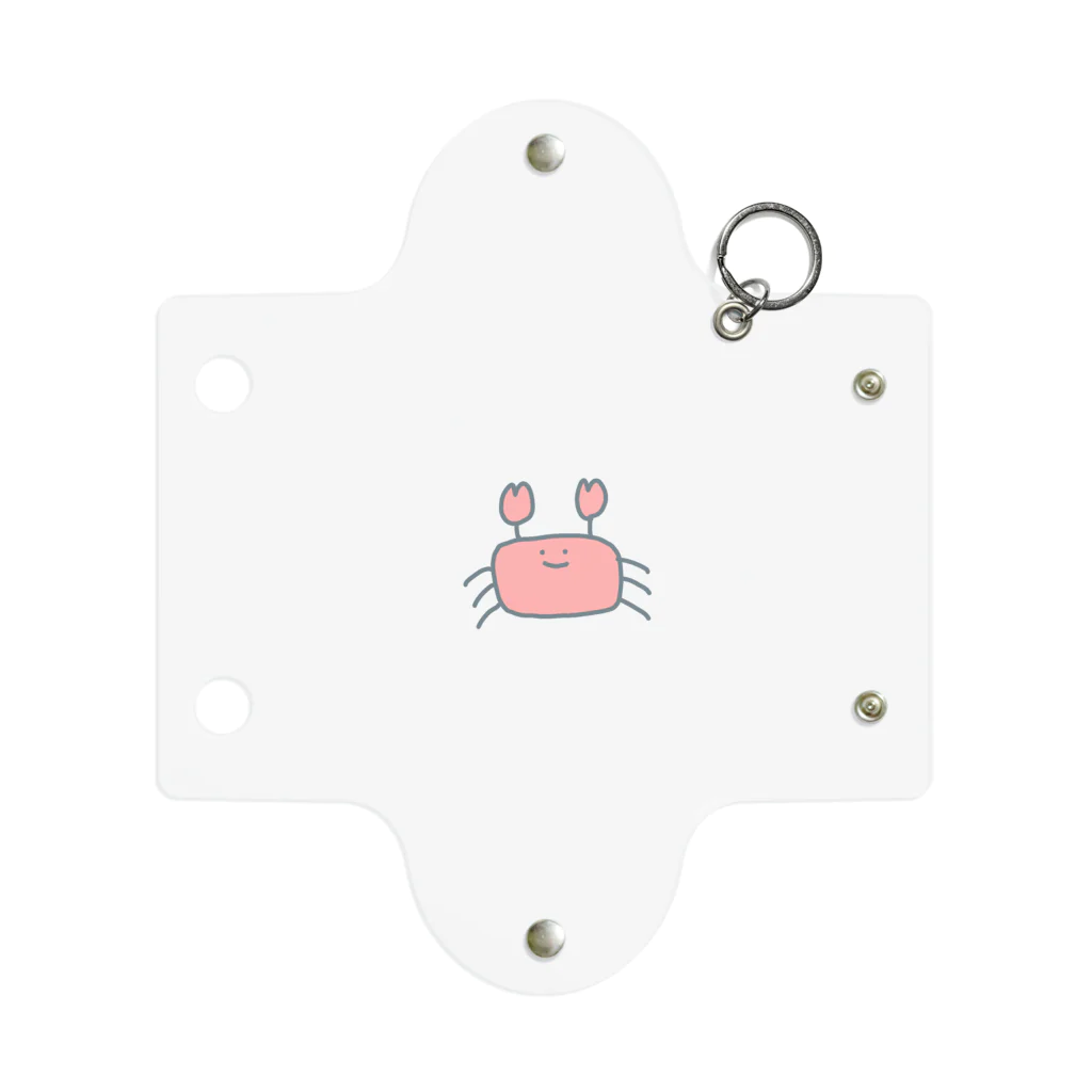 nopicityのゆるゆるカニちゃん Mini Clear Multipurpose Case