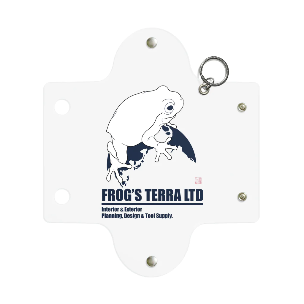 FROG'S TERRA LTDのカラード　ディープシーブルー ミニクリアマルチケース