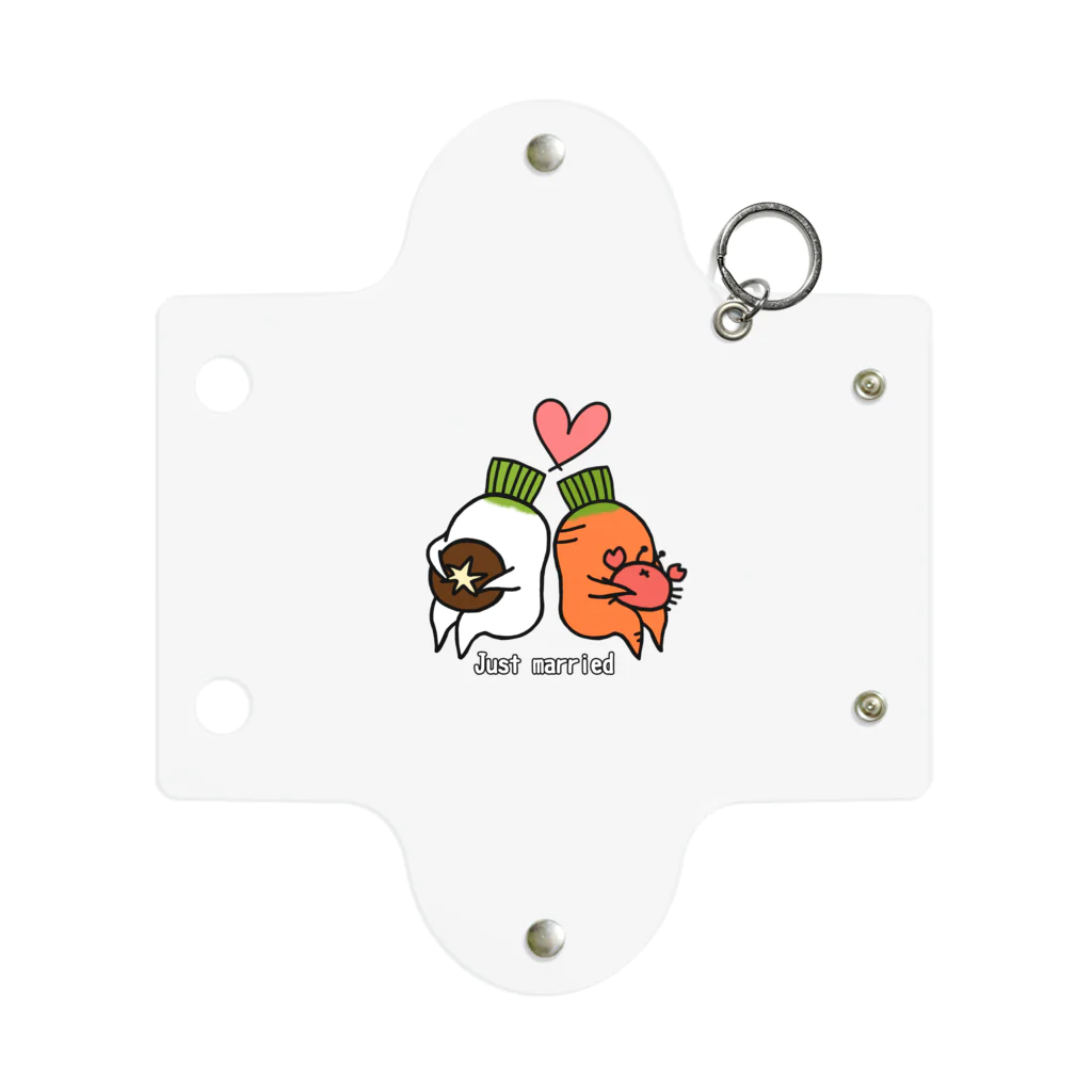 PerolinChoitoiのJust married Mini Clear Multipurpose Case