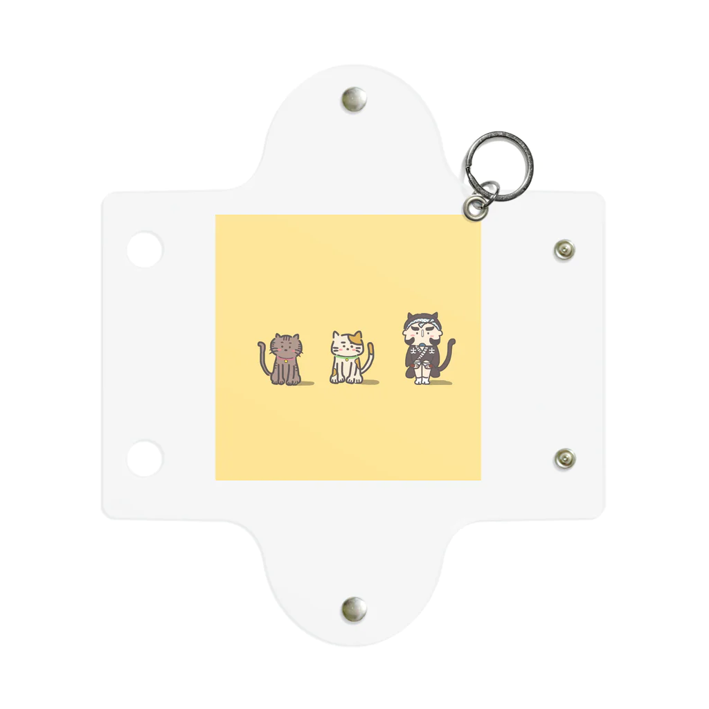 田町yaccosan dayoのyaccosan 猫の日 Mini Clear Multipurpose Case