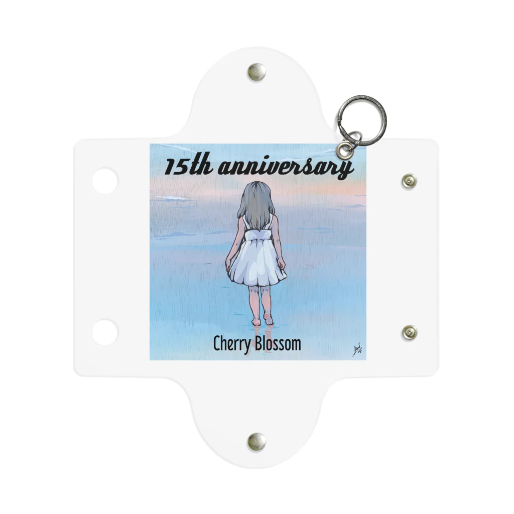 CherryBlossomのCherryBlossom15周年記念グッズ ミニクリアマルチケース