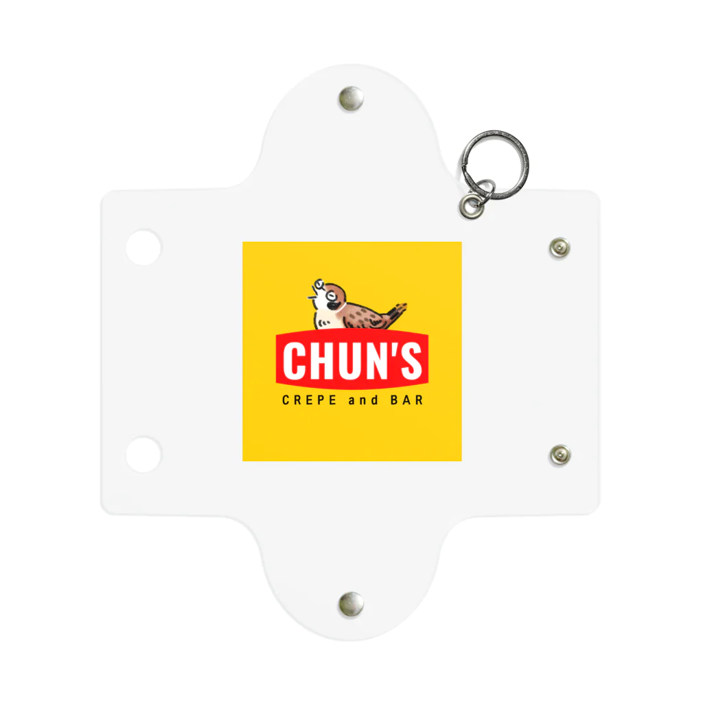 CHUN'SのCHUN'S パロロゴ チュンタロー Mini Clear Multipurpose Case