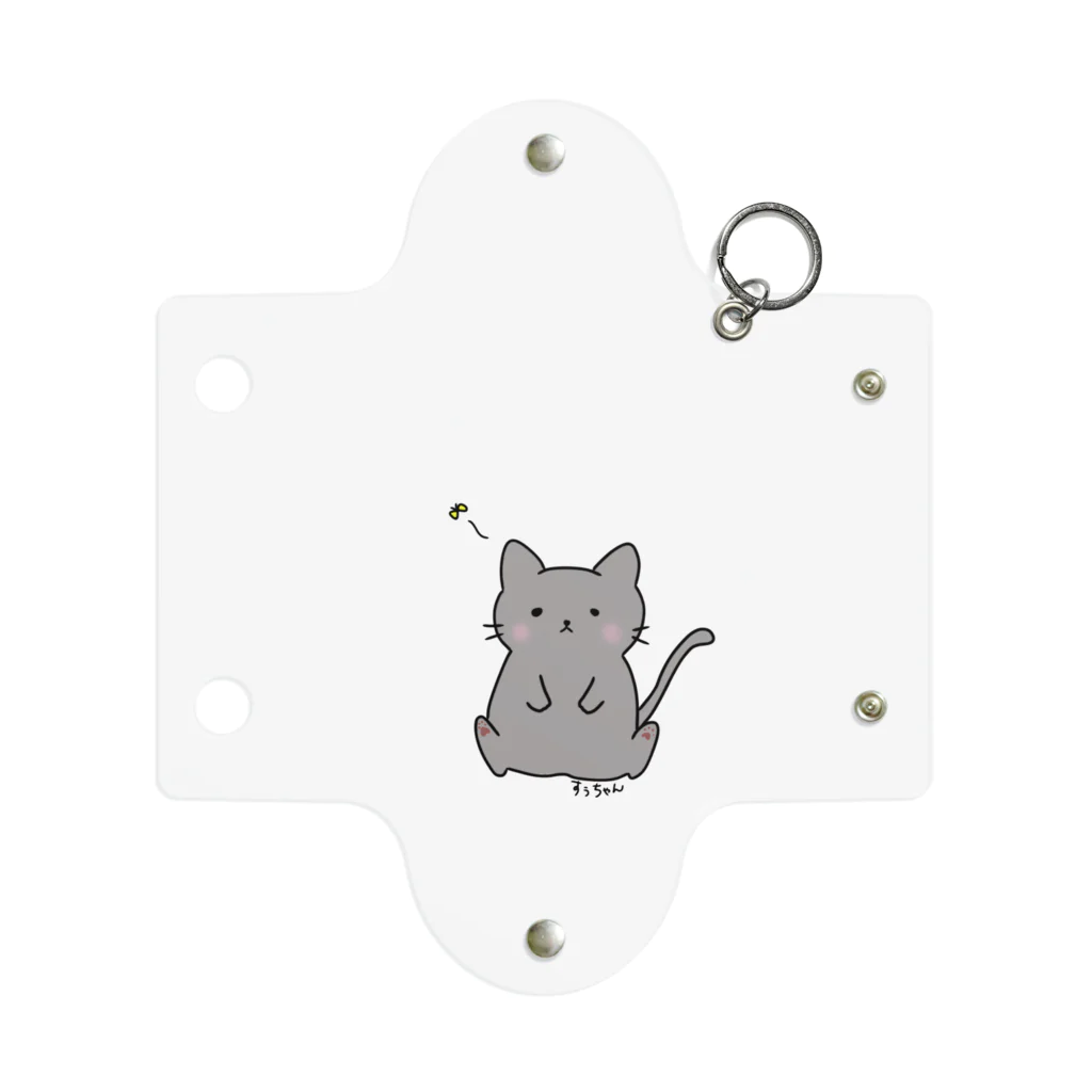 しりもちにゃんこ🐾のすぅちゃん（ブリティッシュ・ショートヘア） Mini Clear Multipurpose Case