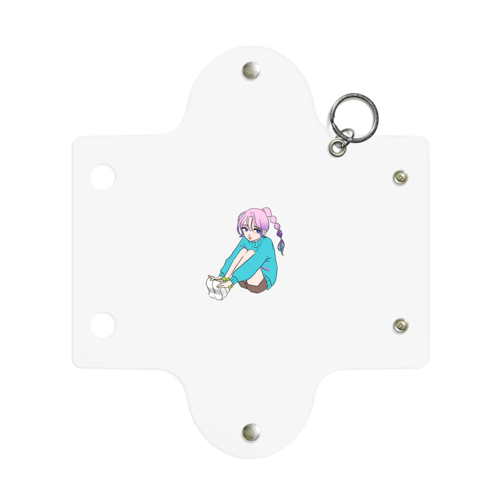 イタリアンクマのエモ女子シリーズ Mini Clear Multipurpose Case