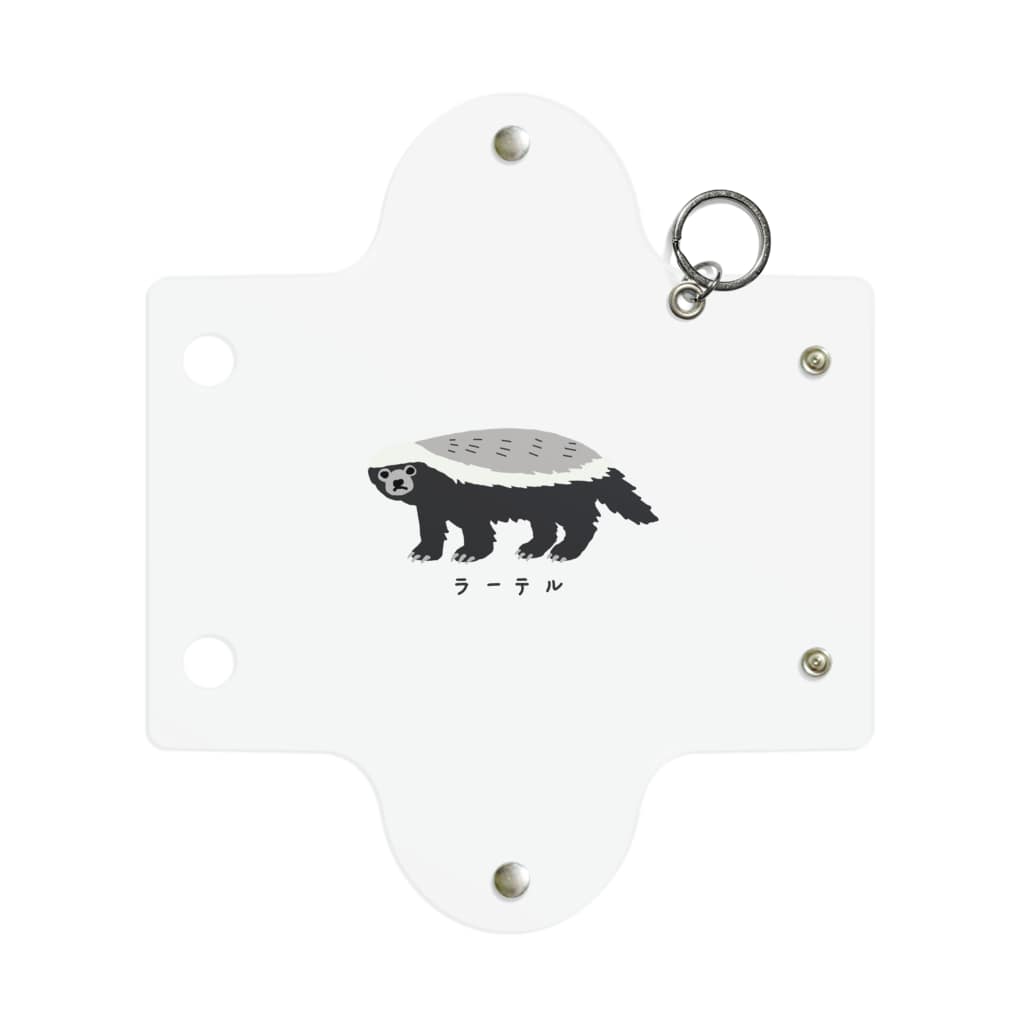 すとろべりーガムFactoryの最強動物 ラーテル no.3 Mini Clear Multipurpose Case