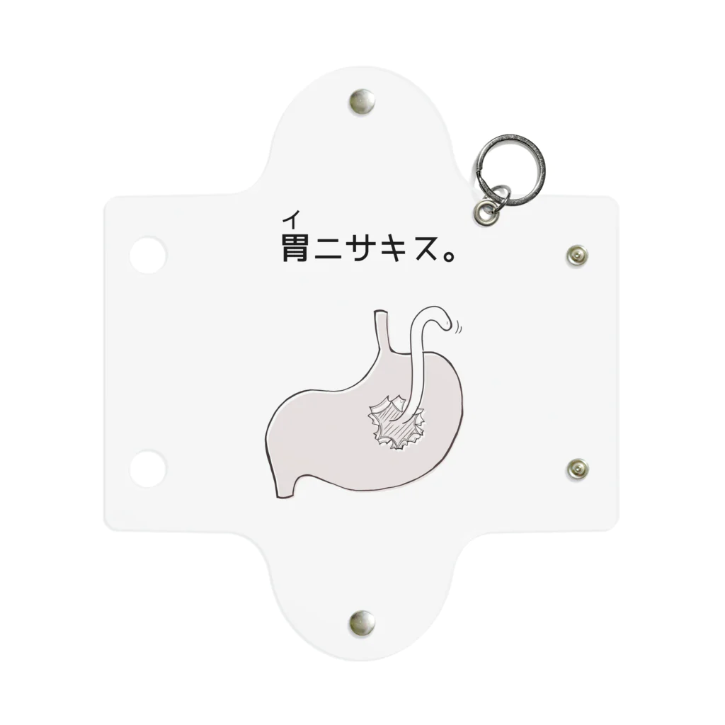 amemugi（あめむぎ）の胃ニサキス。 Mini Clear Multipurpose Case