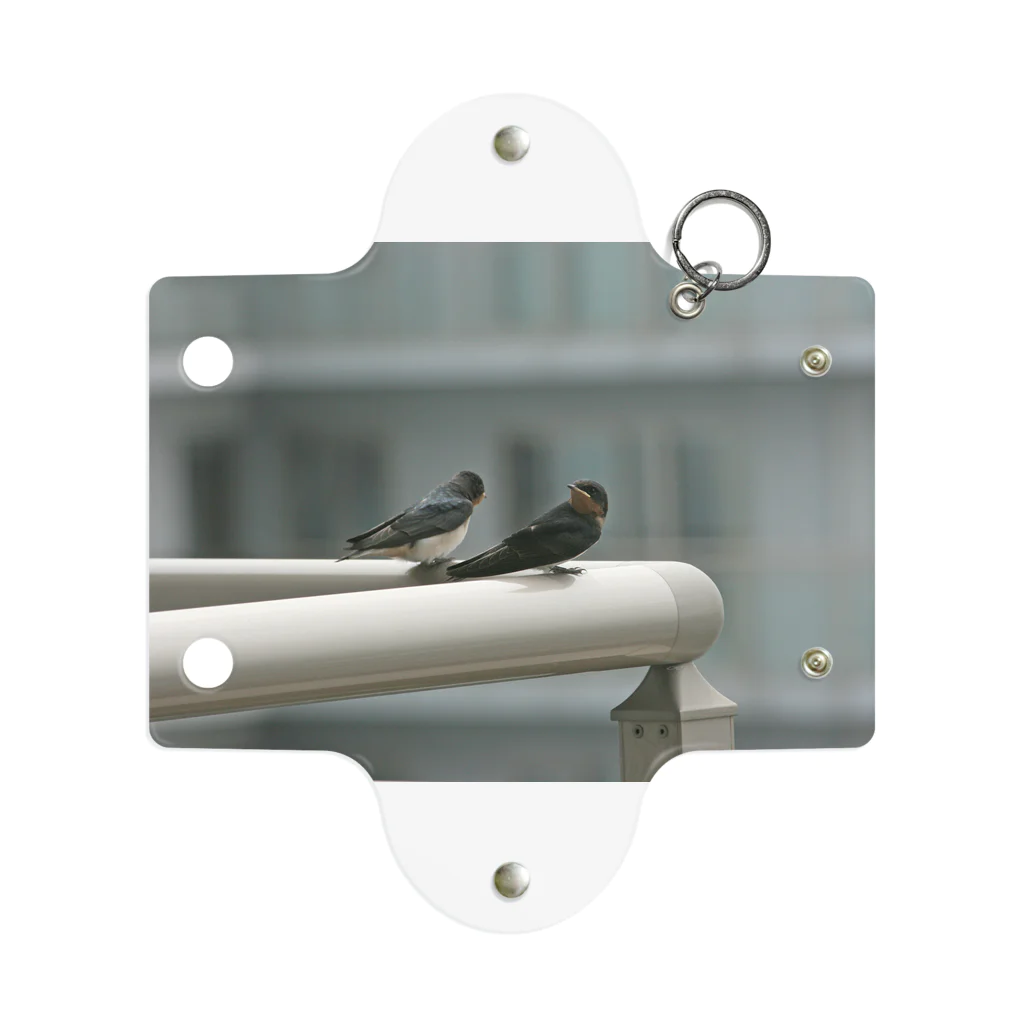 nokkccaのスワローズ - Swallows - Mini Clear Multipurpose Case