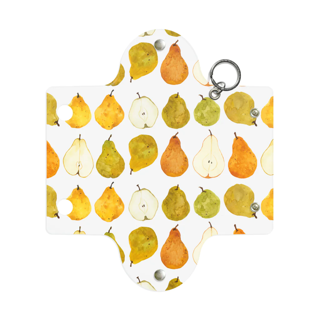 Miho MATSUNO online storeのLovely pears（clear type） ミニクリアマルチケース