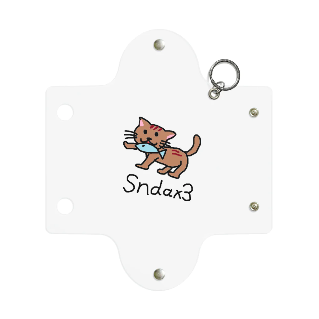 真田のにゃんこまる by Sndax3 Mini Clear Multipurpose Case