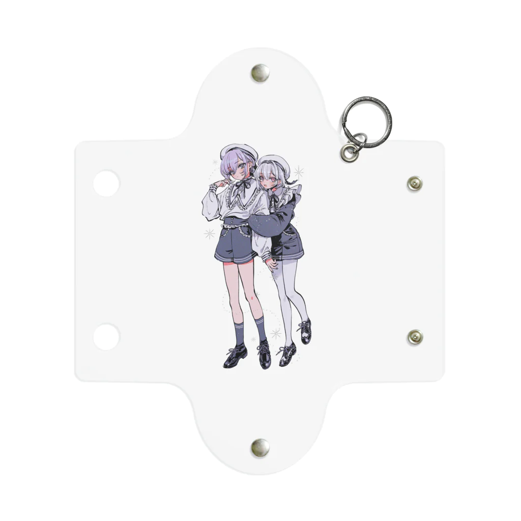 万歳寿大宴会の2023年美少年展×SUZURIコラボグッズ Mini Clear Multipurpose Case