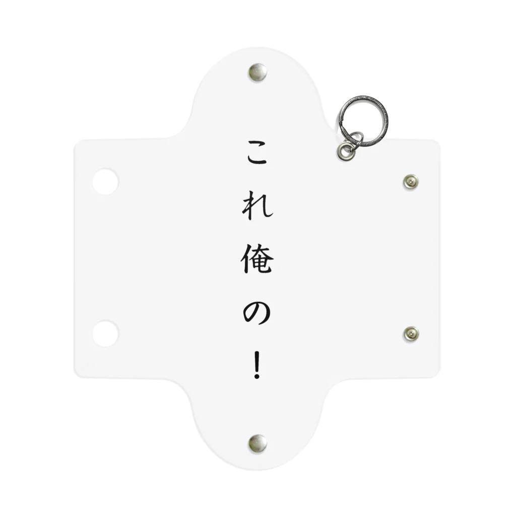 ろっきゅーのこれ俺の！ Mini Clear Multipurpose Case