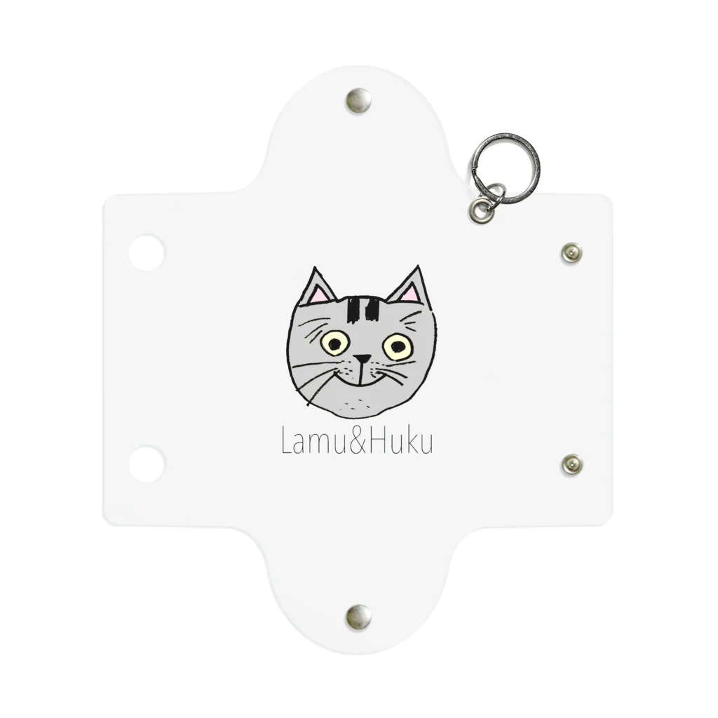 Lamu&Hukuのラム君とフクちゃん Mini Clear Multipurpose Case