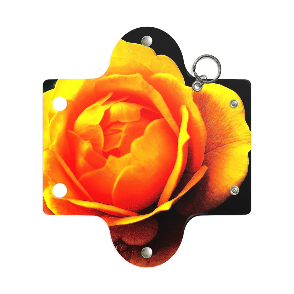 Anna’s galleryのYellow Rose Mini Clear Multipurpose Case