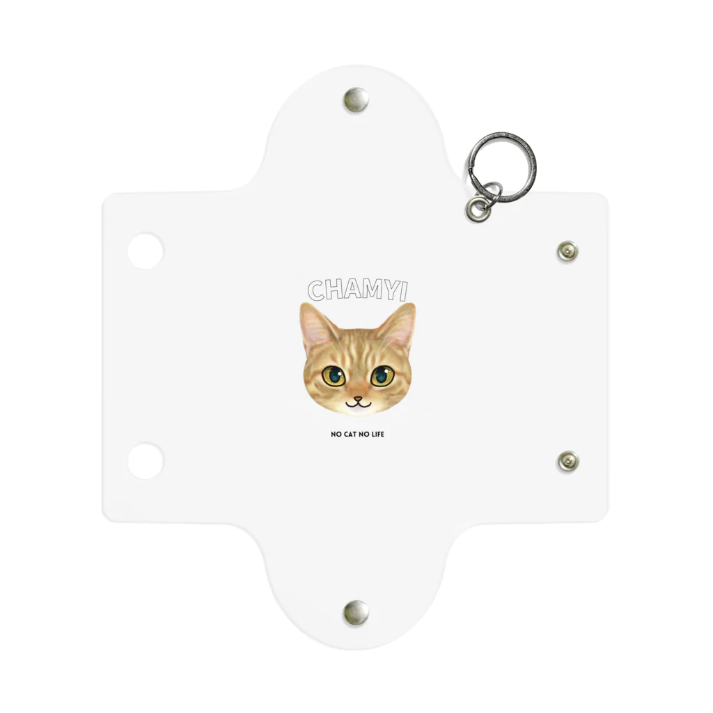 猫のイラスト屋さんのchamyi Mini Clear Multipurpose Case