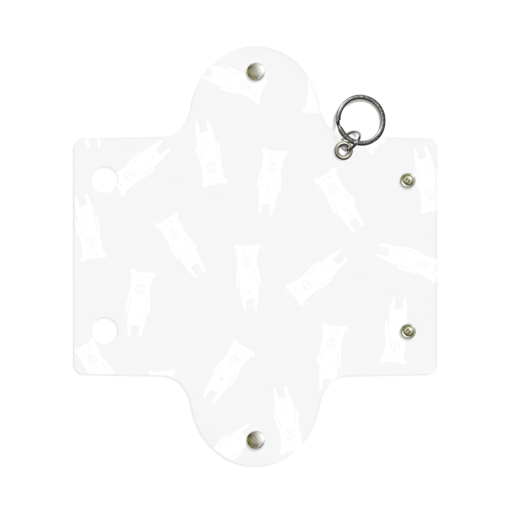 N's  work..のくまおさんミニケース Mini Clear Multipurpose Case