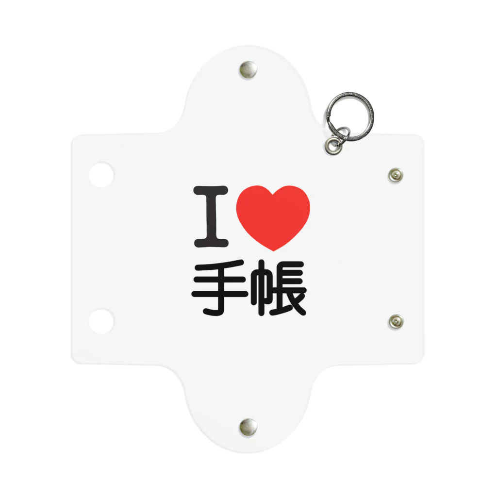 わたあめのすきなもの。のI love 手帳 Mini Clear Multipurpose Case