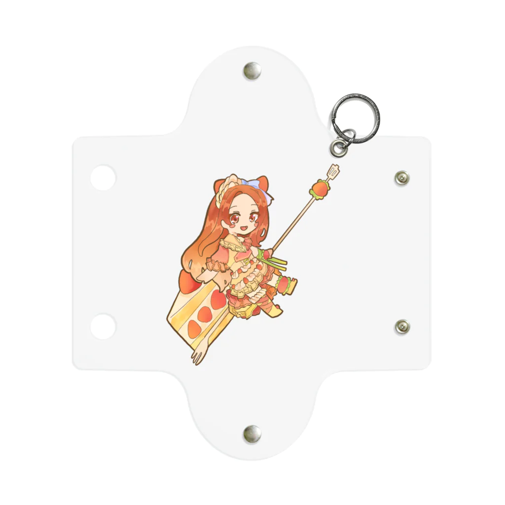 ボンボンわかちゃんのショートケーキアイドル紅乃ちゃん Mini Clear Multipurpose Case