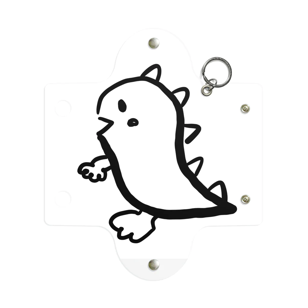 pyonaa_chanのゆるゆるぴょなDino Mini Clear Multipurpose Case