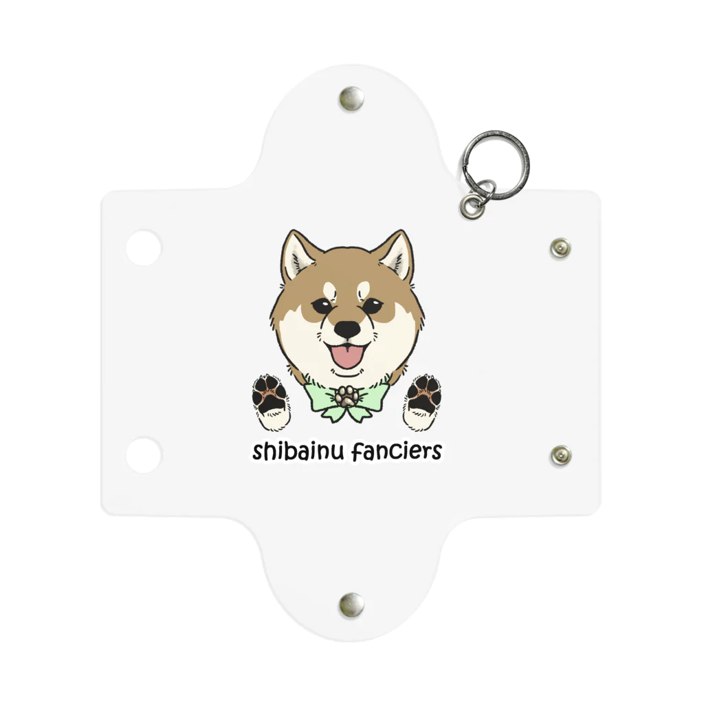 豆つぶのshiba-inu fanciers(赤柴) Mini Clear Multipurpose Case