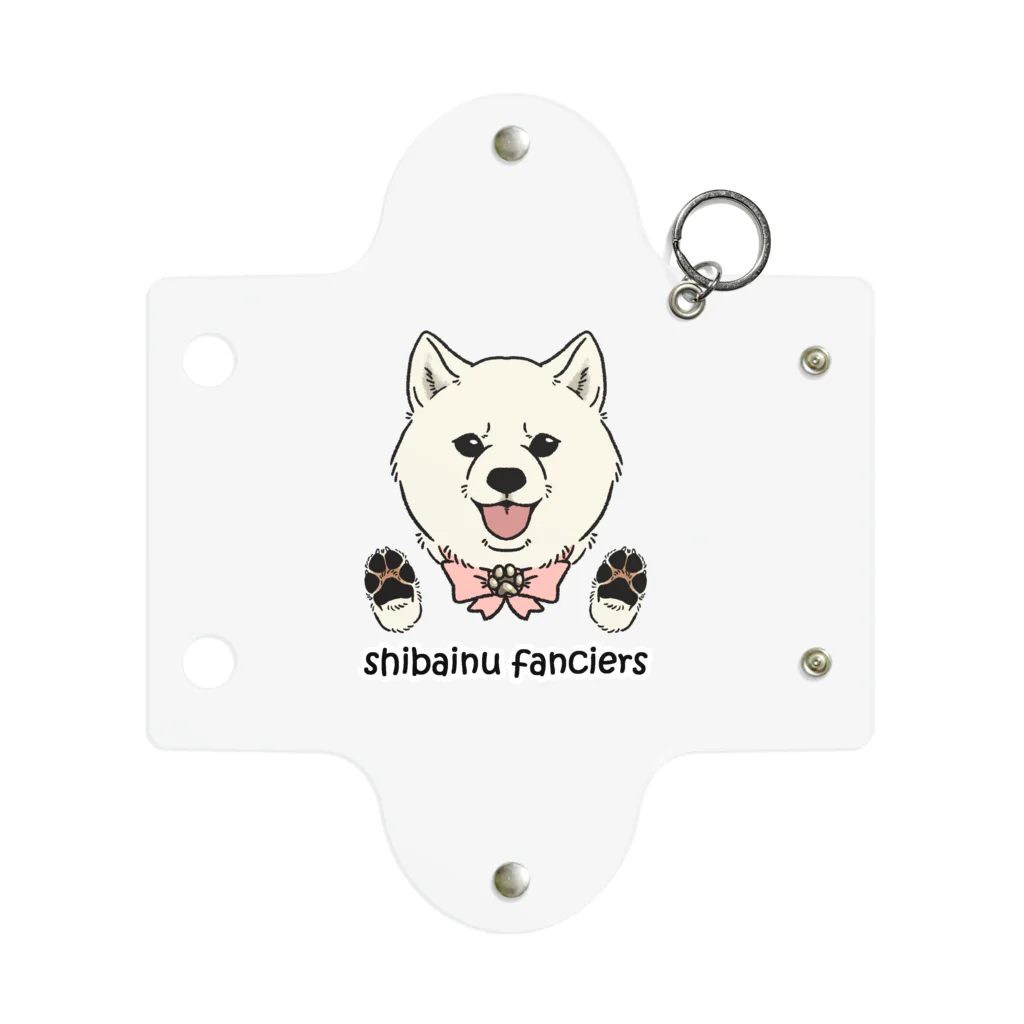 豆つぶのshiba-inu fanciers(白柴) Mini Clear Multipurpose Case