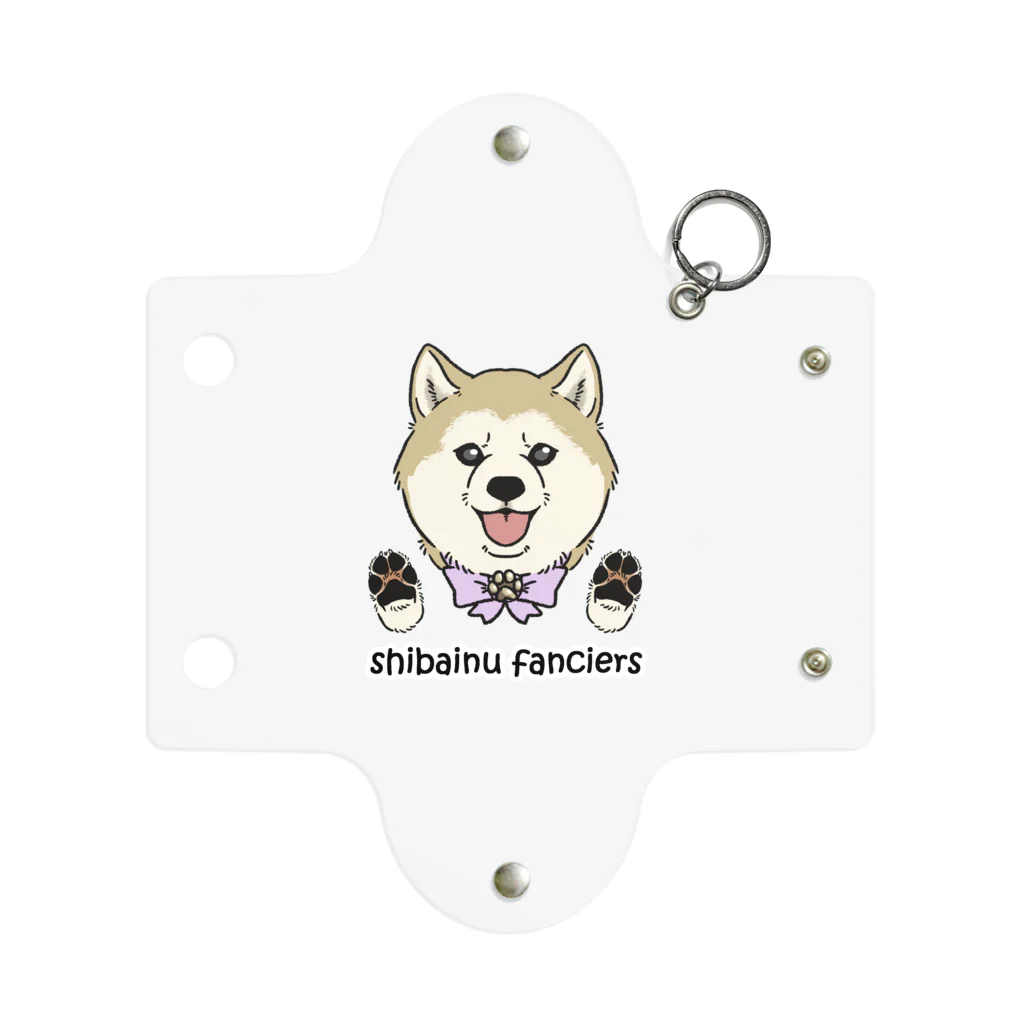 豆つぶのshiba-inu fanciers(シニア柴) Mini Clear Multipurpose Case