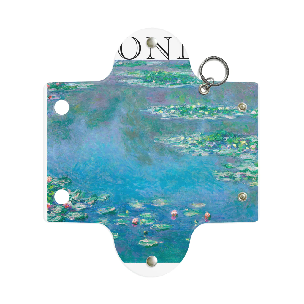 MUGEN ARTのモネ　睡蓮　Claude Monet / Water Lilies Mini Clear Multipurpose Case