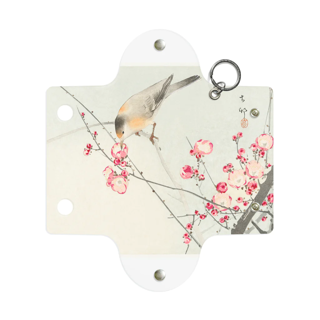 MUGEN ARTの小原古邨　梅に鶯　Ohara Koson / Songbird on blossom branch Mini Clear Multipurpose Case