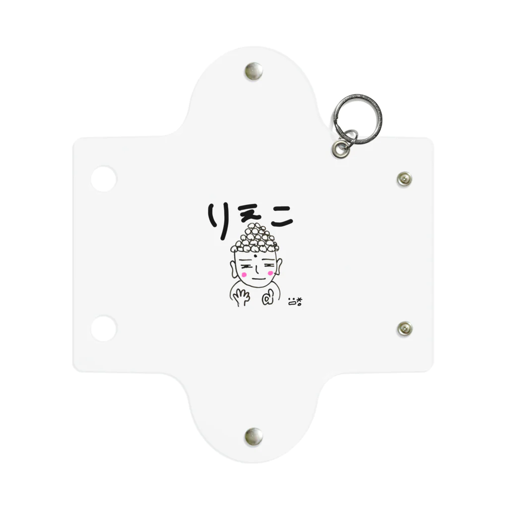 rie-pocochaのだいぶつ。くん Mini Clear Multipurpose Case