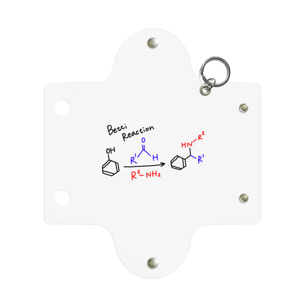 Rakugaki SanのBetti reaction Mini Clear Multipurpose Case