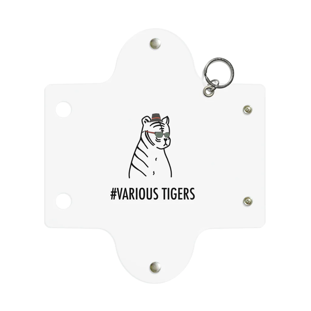 白いトラ-VARIOUS TIGERSの白いトラ グラサン -VARIOUS TIGERS #0012 Mini Clear Multipurpose Case