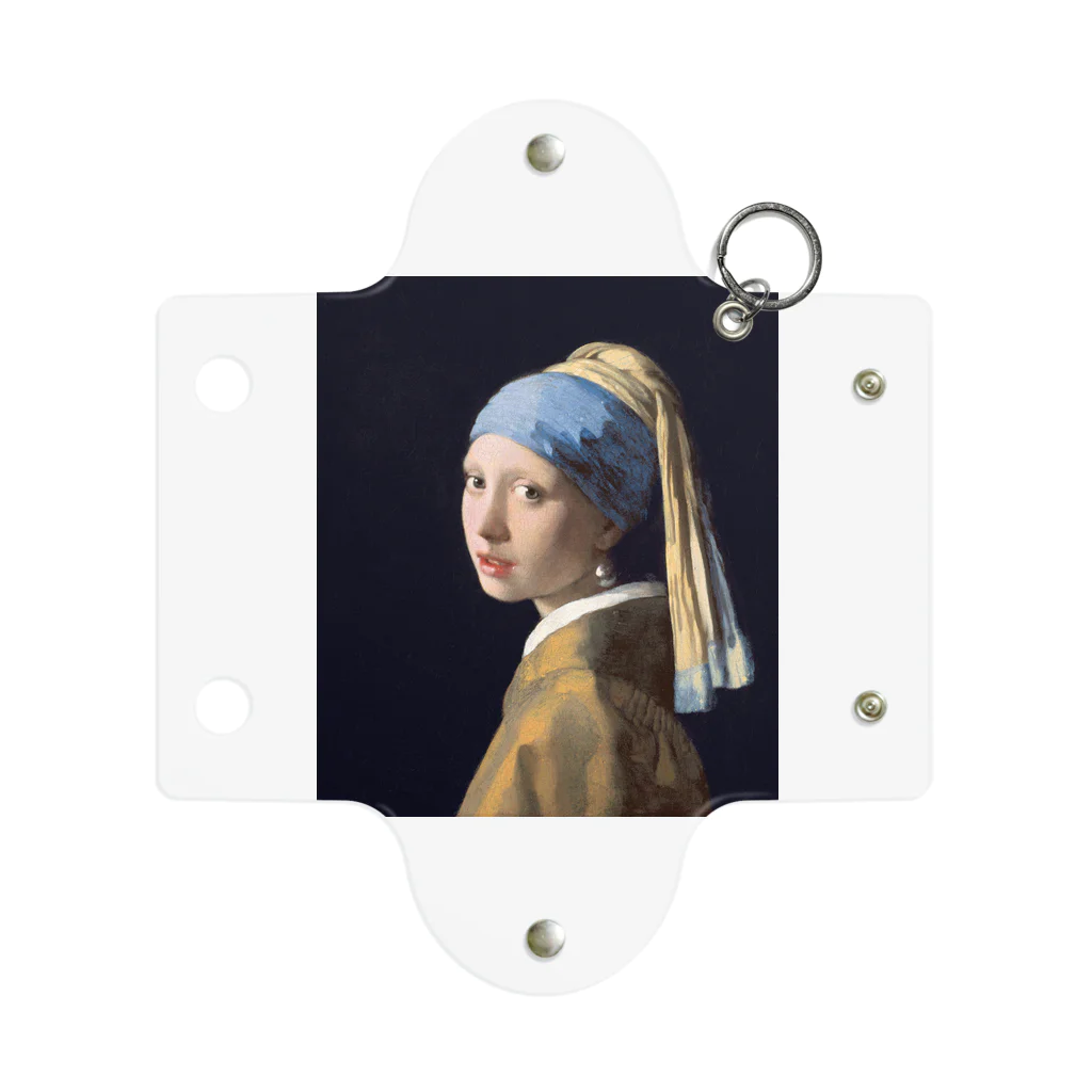 世界美術商店の真珠の耳飾りの少女 / Girl with a Pearl Earring ミニクリアマルチケース