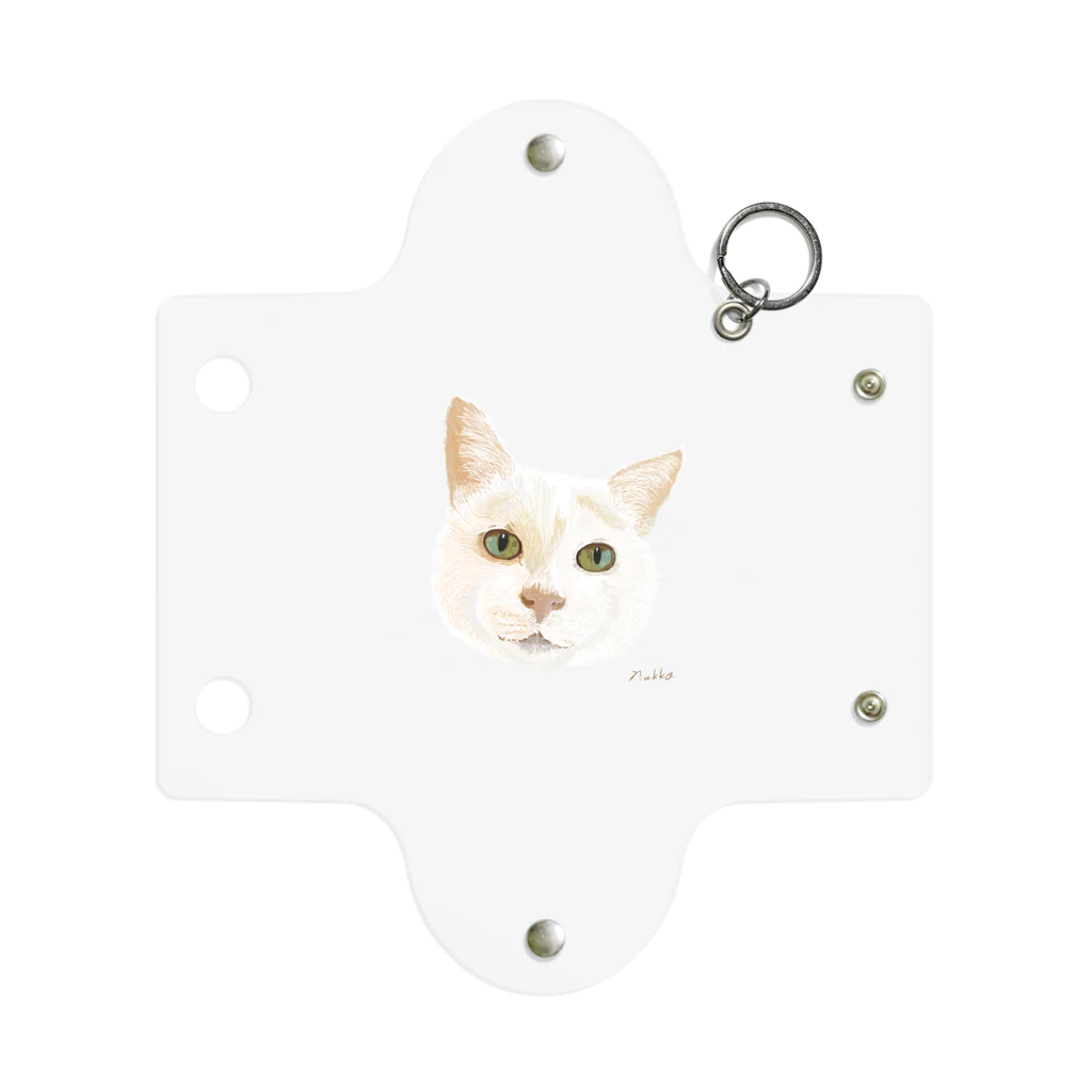 nuuko_artのねこのサニーさん Mini Clear Multipurpose Case