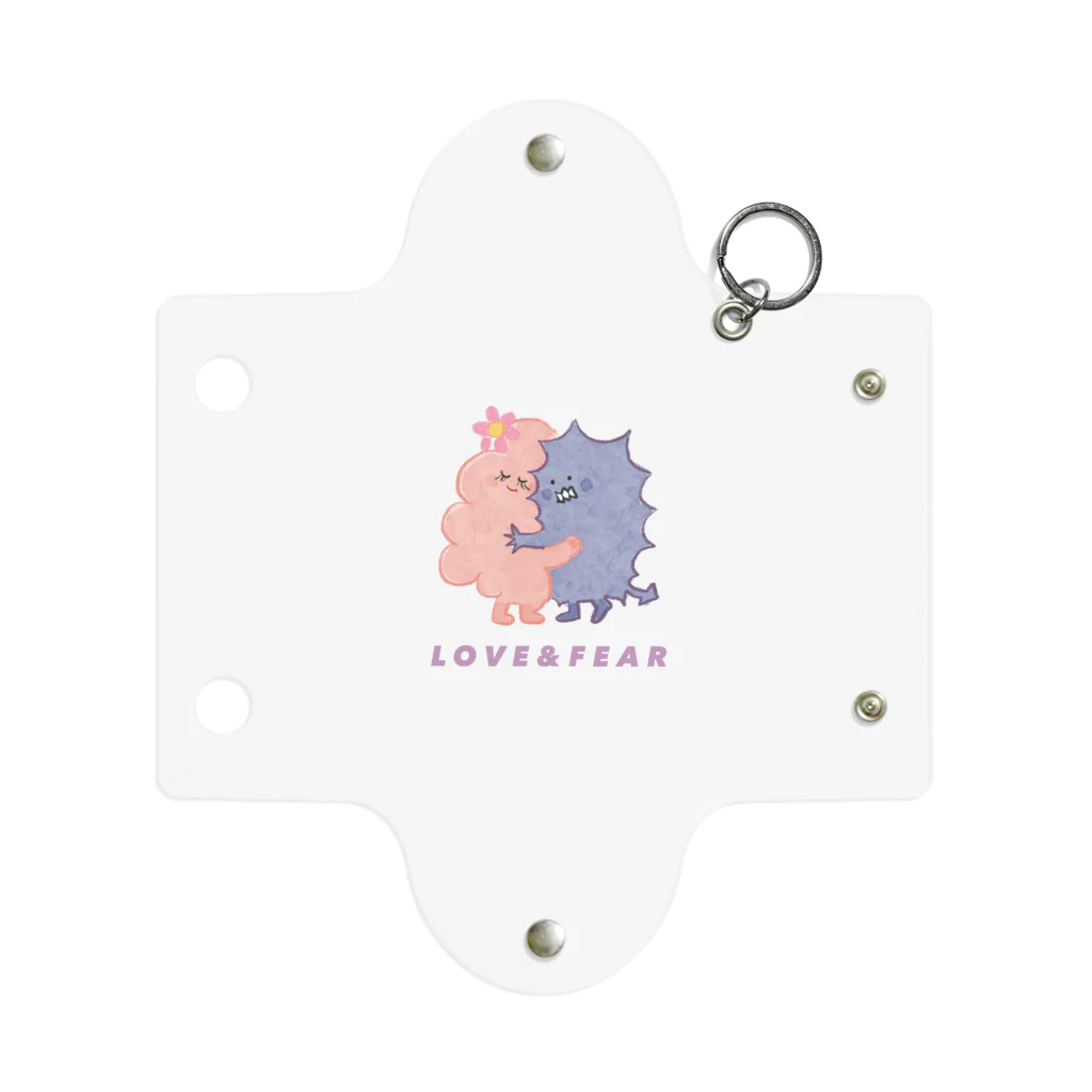 クドウナミのLOVE＆FEARペア Mini Clear Multipurpose Case