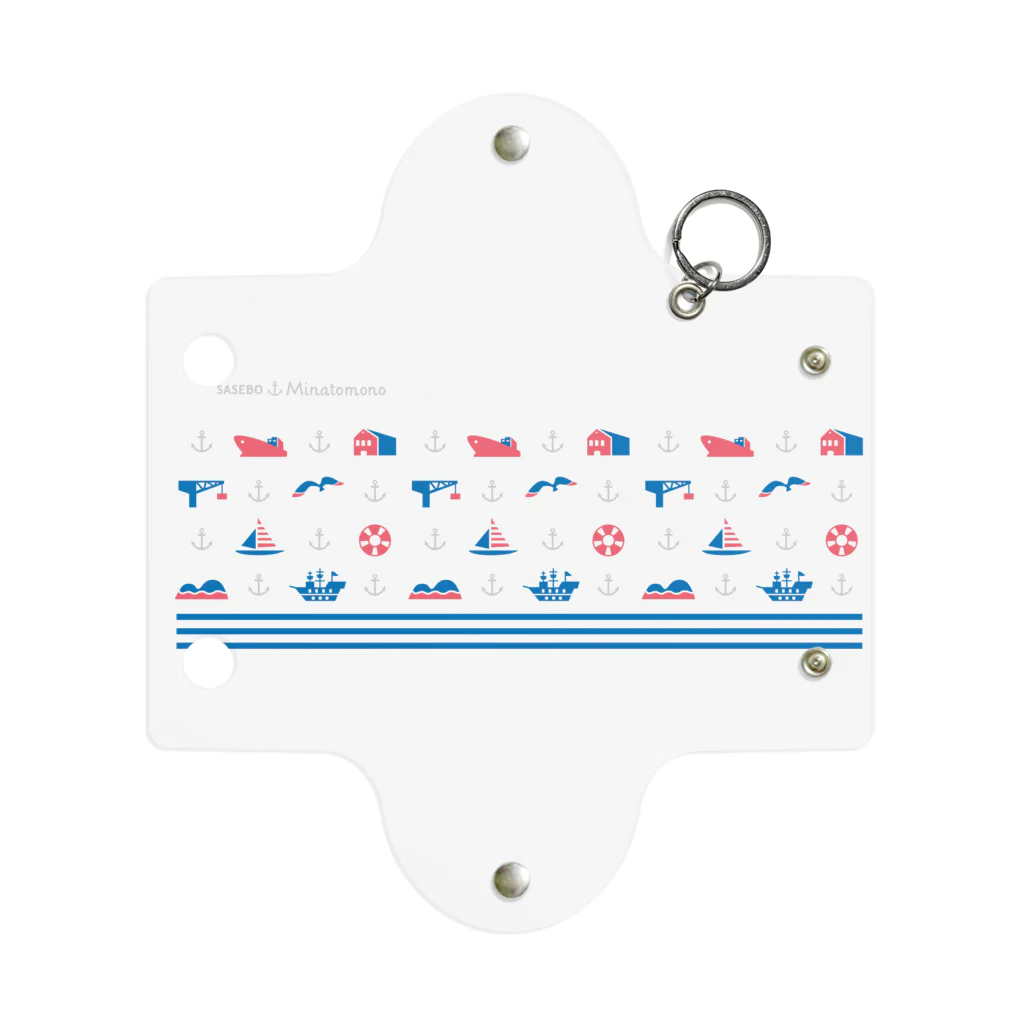 SASEBOミナトモノのSASEBOミナトモノ【SYMBOL_01】 Mini Clear Multipurpose Case