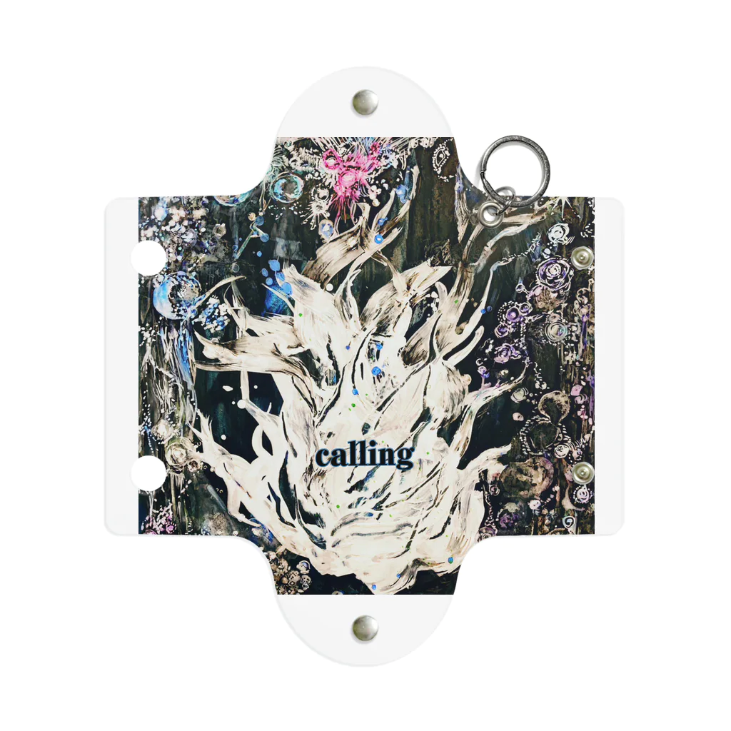 石原有輝香 official SUZURIの“calling(復刻 ver.)”お蔵入り版 Mini Clear Multipurpose Case